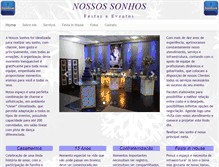 Tablet Screenshot of nossossonhos.com.br